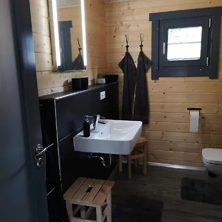 別荘 Holzhaus Blockbohlenhaus Barbara Zur Alleinnutzung Fuer Bis Zu 4 Personen *