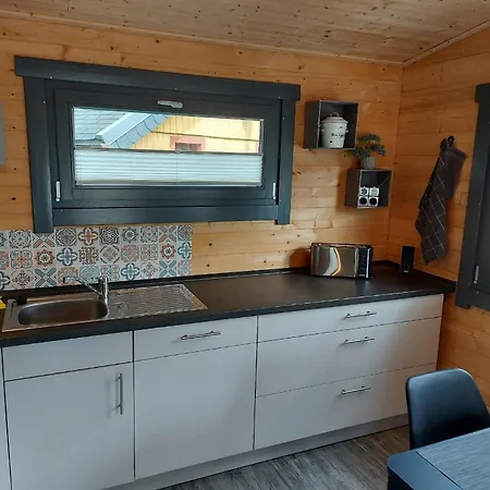 Holzhaus Blockbohlenhaus Barbara Zur Alleinnutzung Fuer Bis Zu 4 Personen Enspel